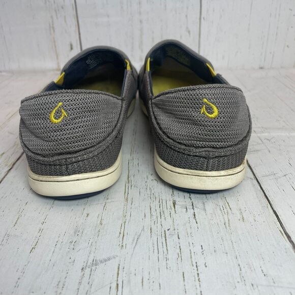 OluKai Nohea Mesh Mens Size 8 Brown Low Casual Slip On Shoes Sneakers main image 9